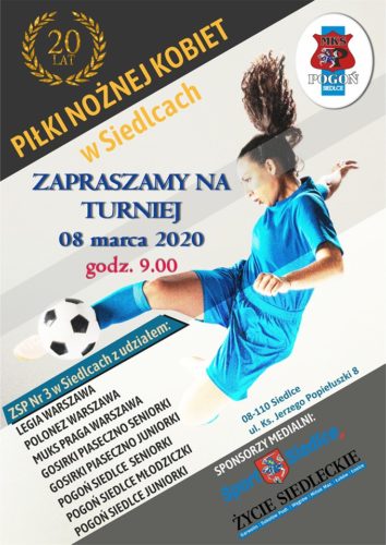 Turniej z okazji 20-lecia piłki nożnej kobiet w Siedlcach