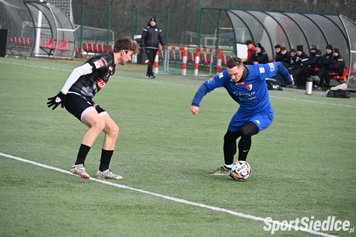 Pierwszy sparing na remis